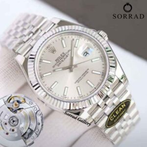 ساعت رولکس مردانه / اتومات مسترکوالیتی  بند استیل رنگ سیلور صفحه (در چند رنگ مختلف) - Image 3