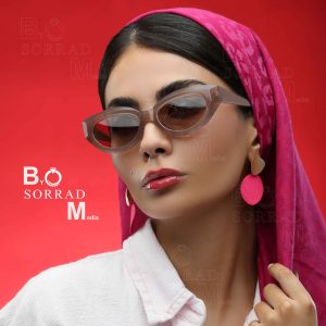 عینک زنانه شنل / فریم کائوچو عدسی پلی کربنات