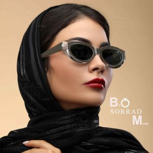 عینک زنانه شنل / فریم کائوچو عدسی پلی کربنات